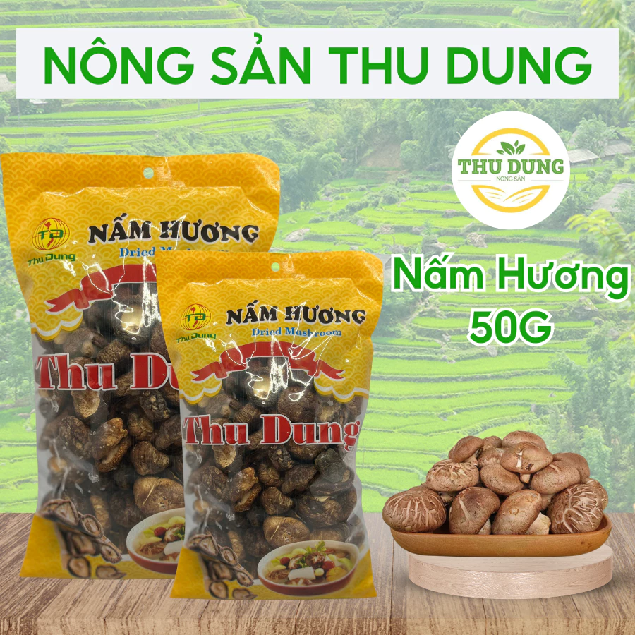 Nấm Hương Thu Dung 100g 3